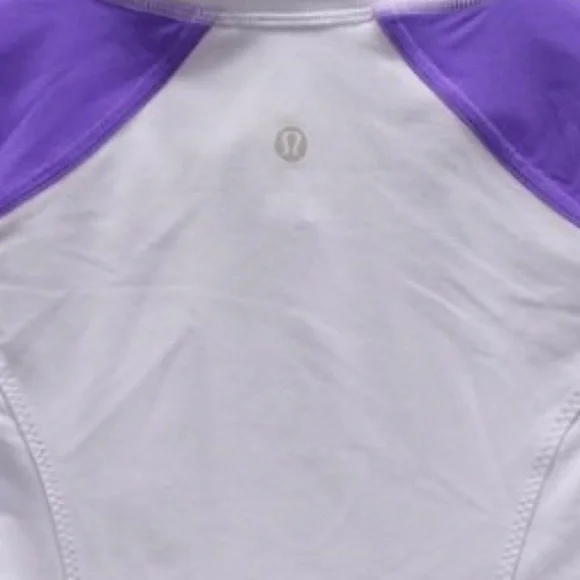 EUC- lululemon athletica jacket purple and gray - Picture 6 of 6